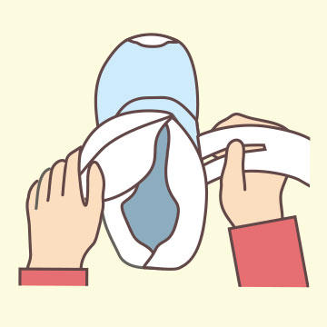 子どもの靴の選び方 靴の履き方1 靴の履き方1